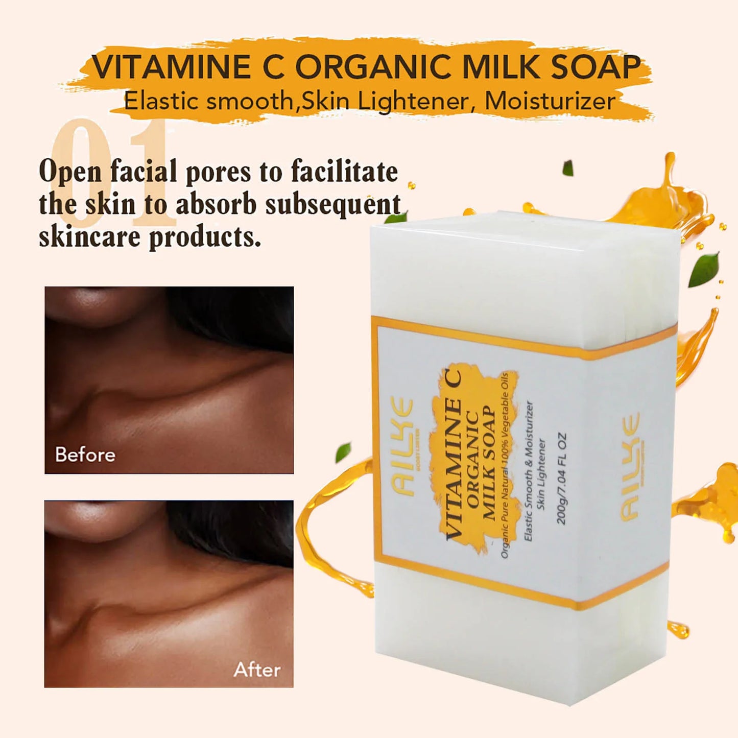 KylieFit Vitamin C Face Cleanser With Rose Oil And Collagen
