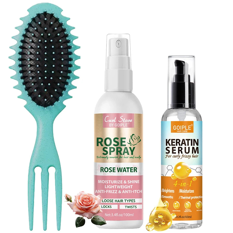 Goiple Keratin Hair Serum Anti Frizz Control For Curly Hair
