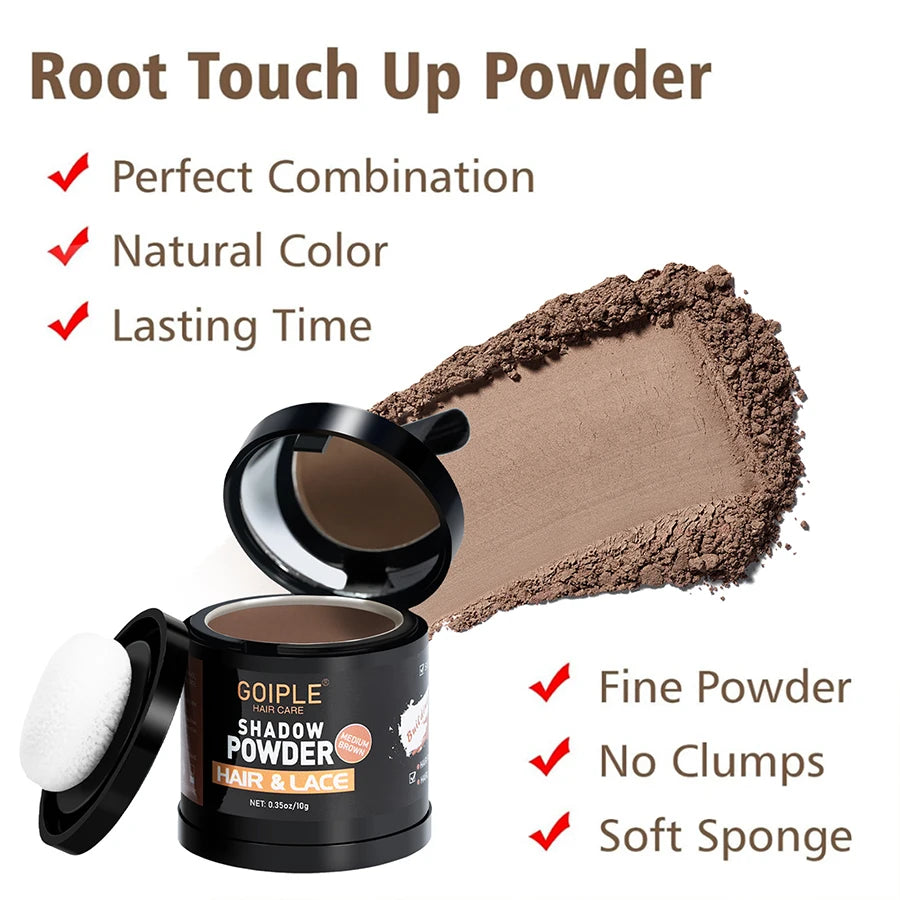 Goiple Hairline Shadow Powder For Eyebrow Beard Grey Hair Coverage