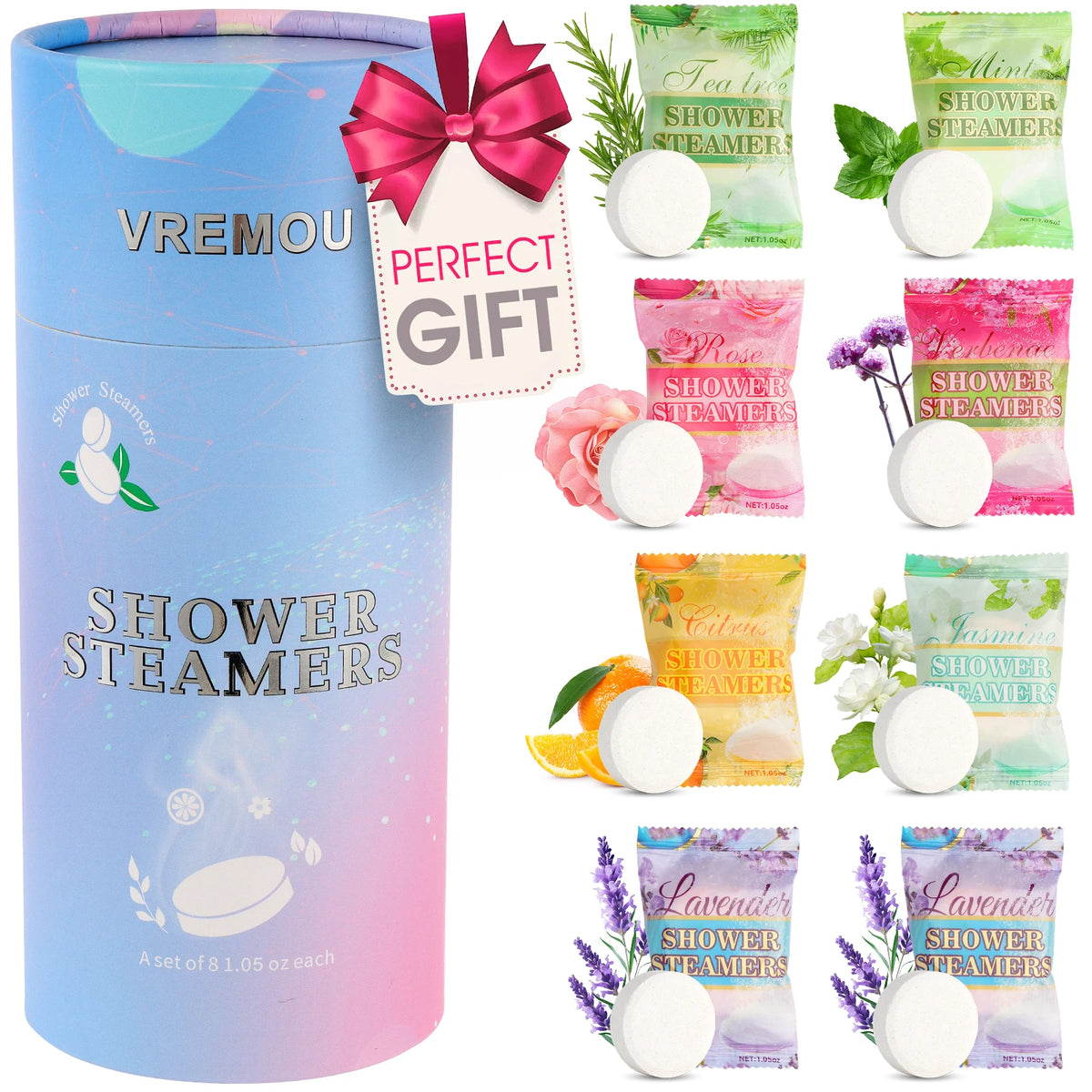 Vremou Aromatherapy Shower Steamers With Essential Oils