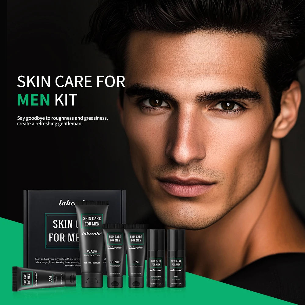 Ibccncndc Men Deep Cleansing Face Wash And Moisturizer Kit