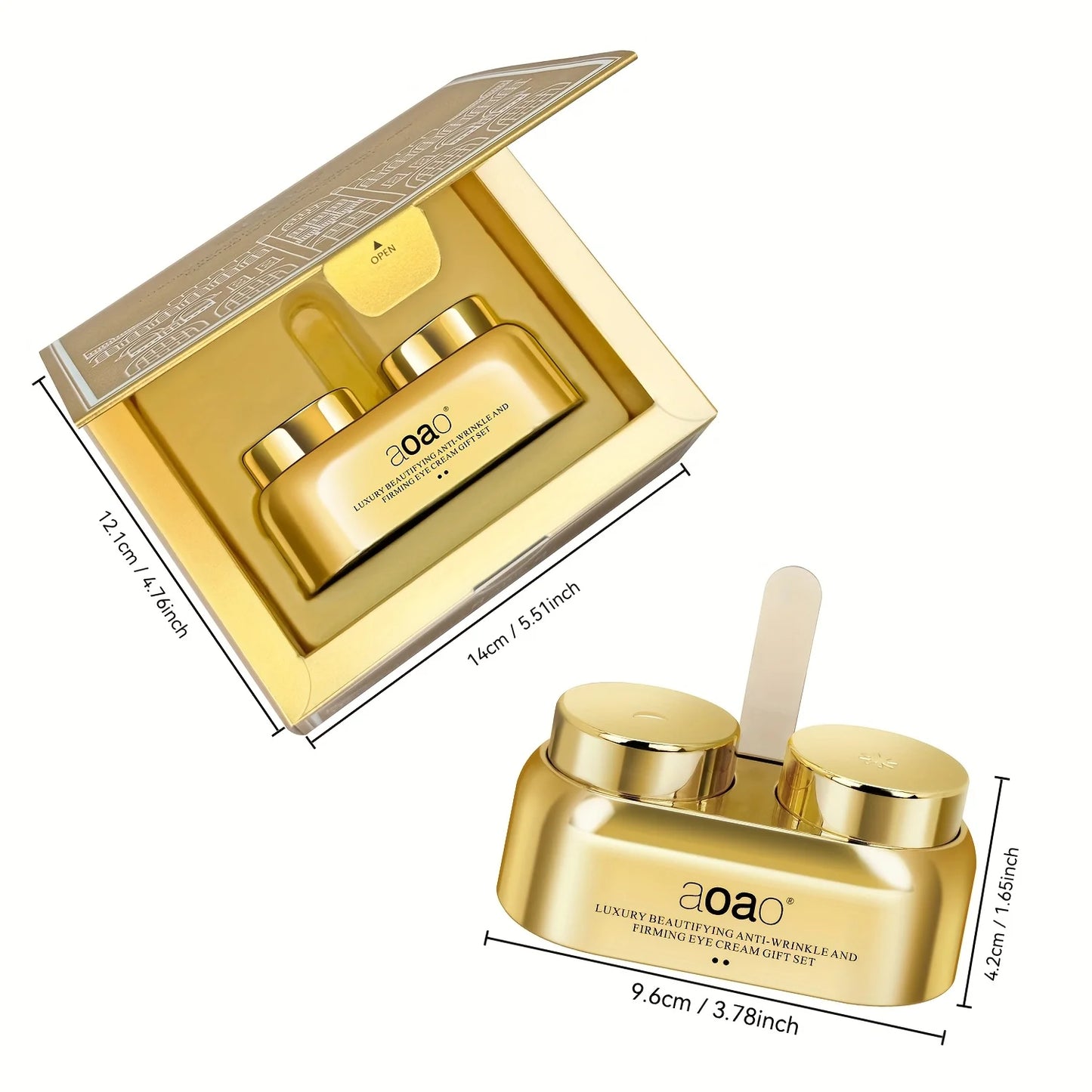Aoao Niacinamide Hyaluronic Acid Day And Night Eye Cream