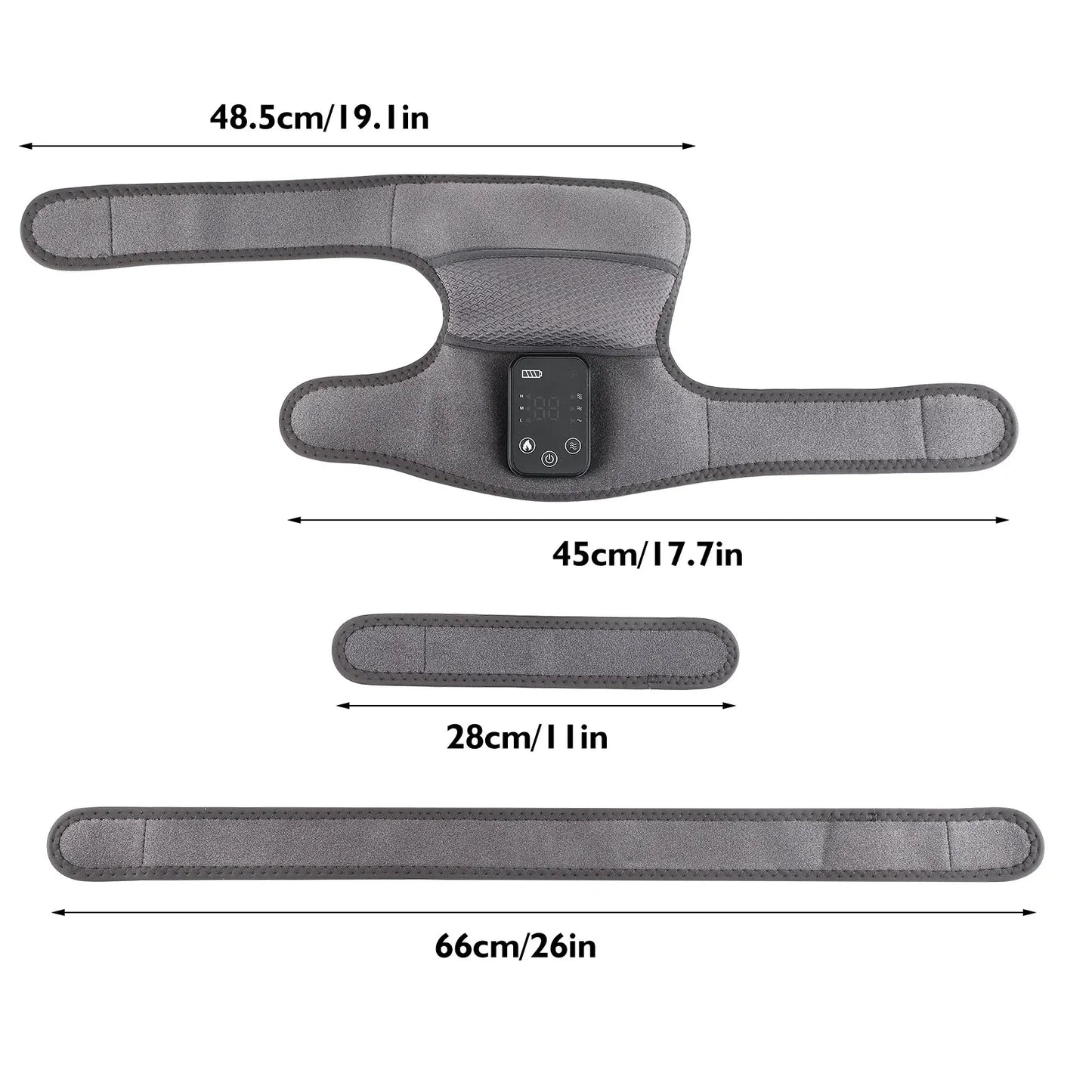 Hailicare 3 In 1 Cordless Thermal Knee Shoulder Massager