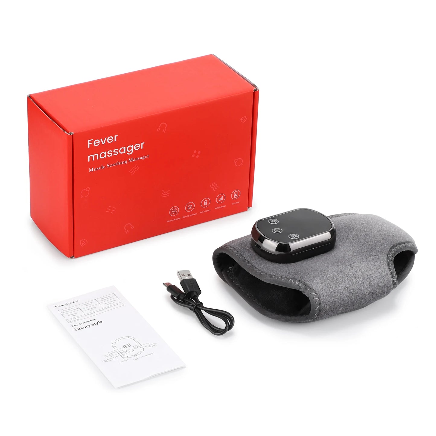 Hailicare Ankle Massager With Heat And Vibration