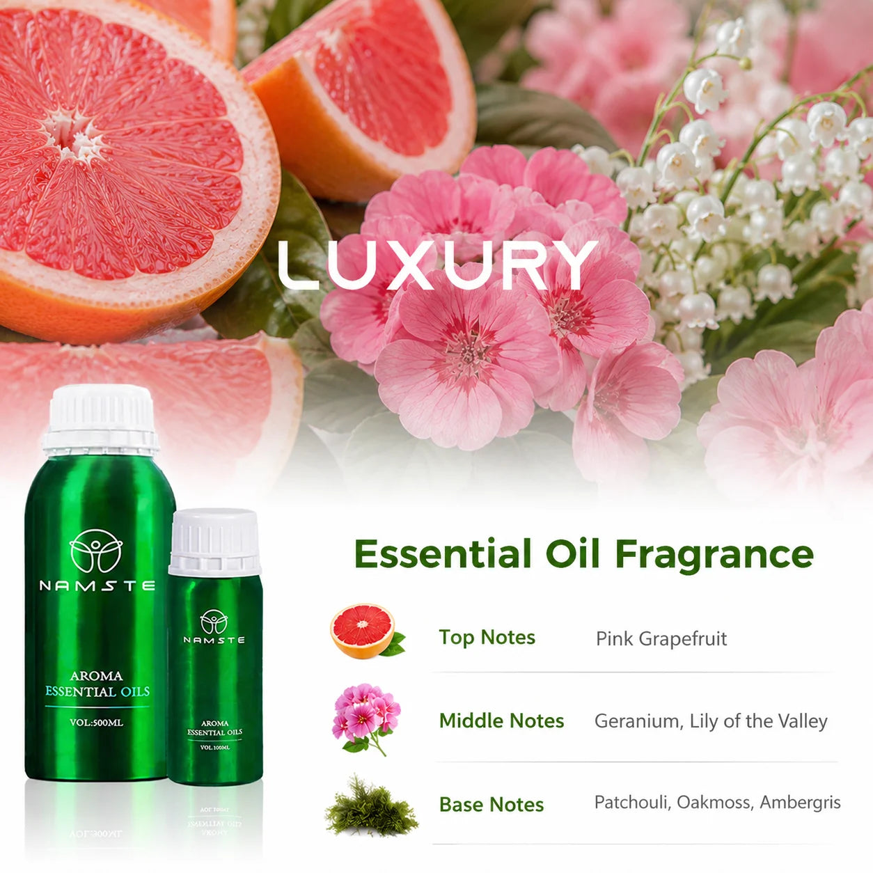 Namste Jasmine Room Fragrance Oil For Hotel And Home Diffusers