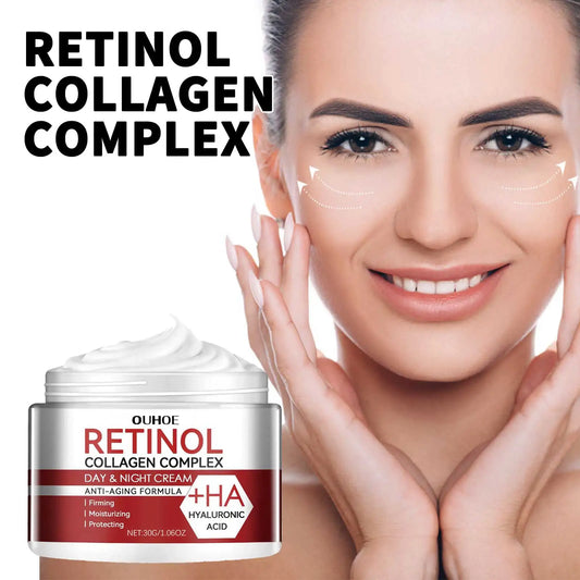 Ouhoe Retinol Collagen Day Night Face Cream With Hyaluronic Acid
