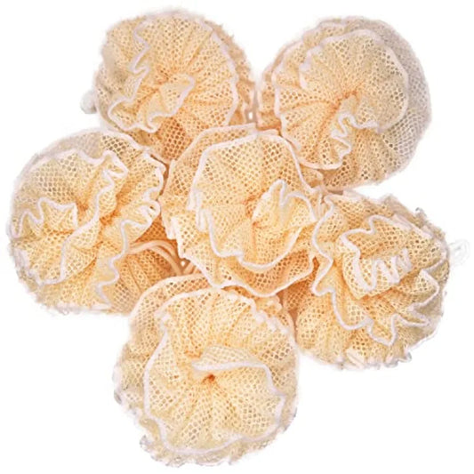 Super Exfoliating Home Spa Weave Loofah Shower Sponge Pouf Mesh Brush
