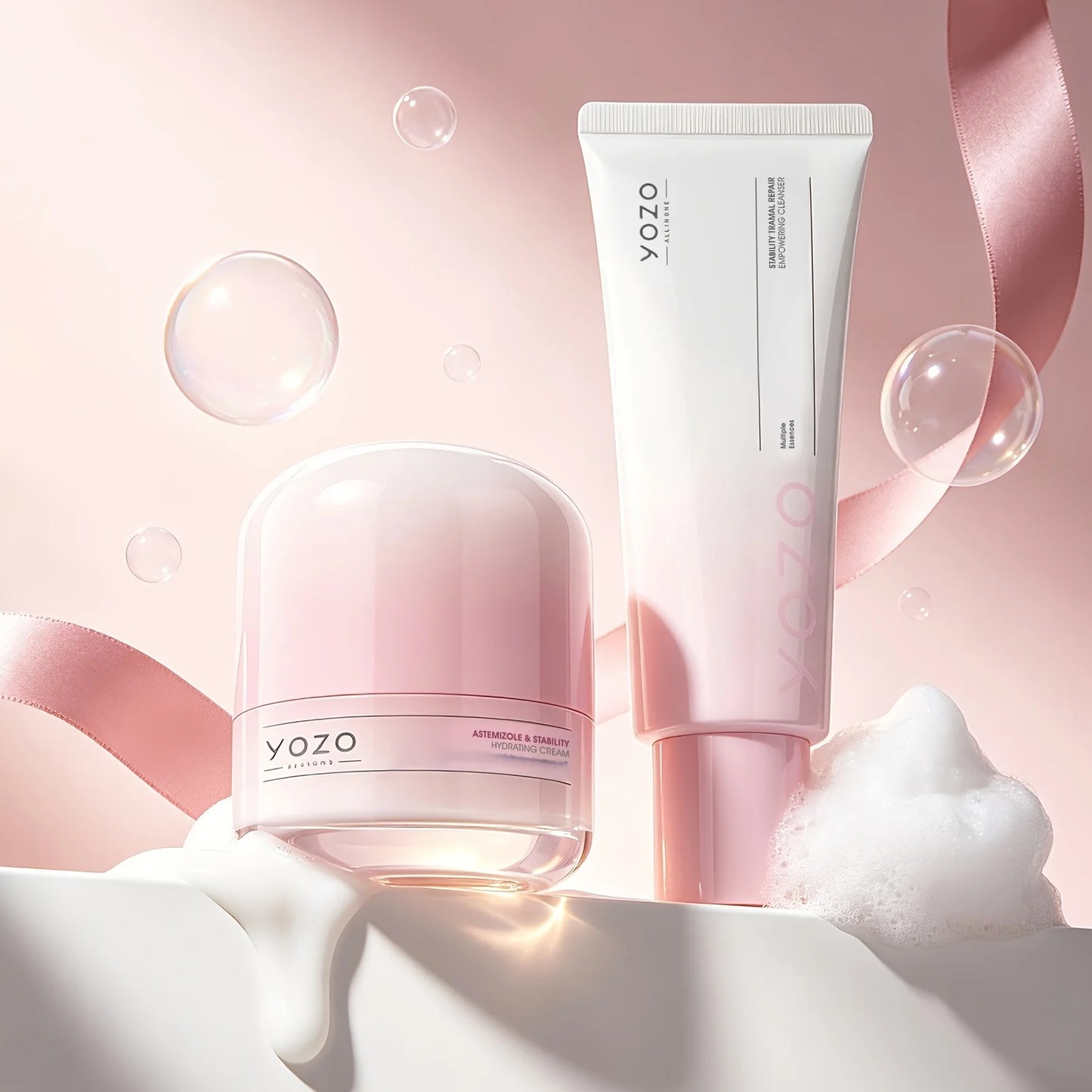 Deep Cleansing And Moisturizing Facial Skincare Duo Set