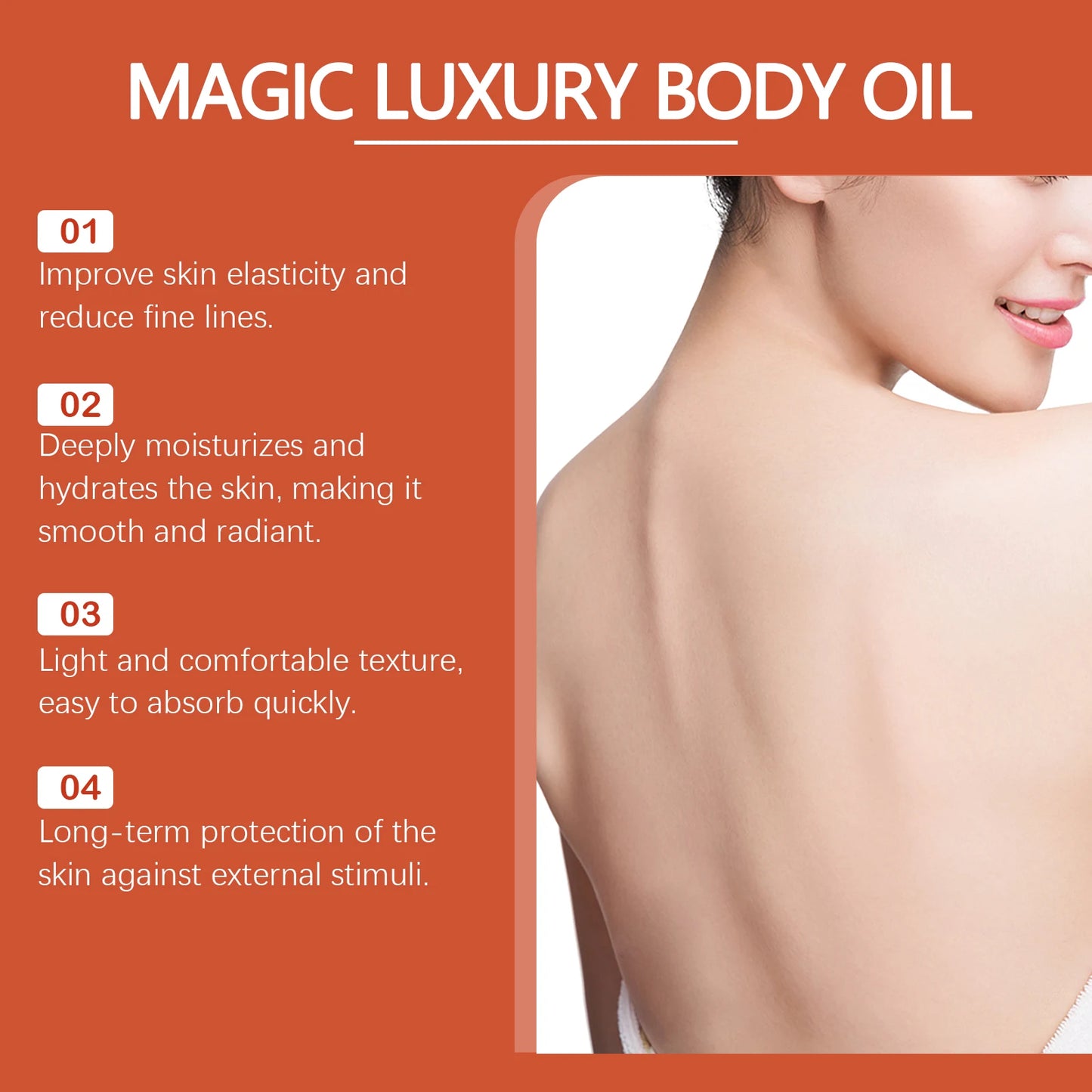 West Month Firming Body Oil For Glowing Skin Anti Cellulite
