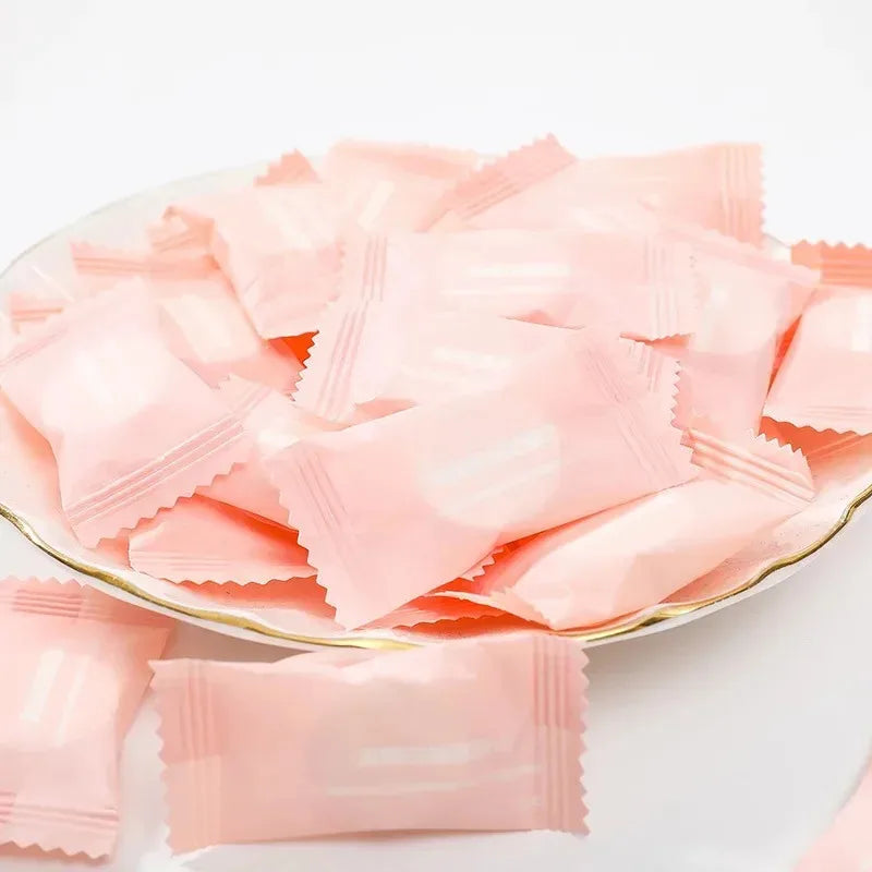 Mini Compressed Travel Towel Disposable Cotton Face Care Tablets