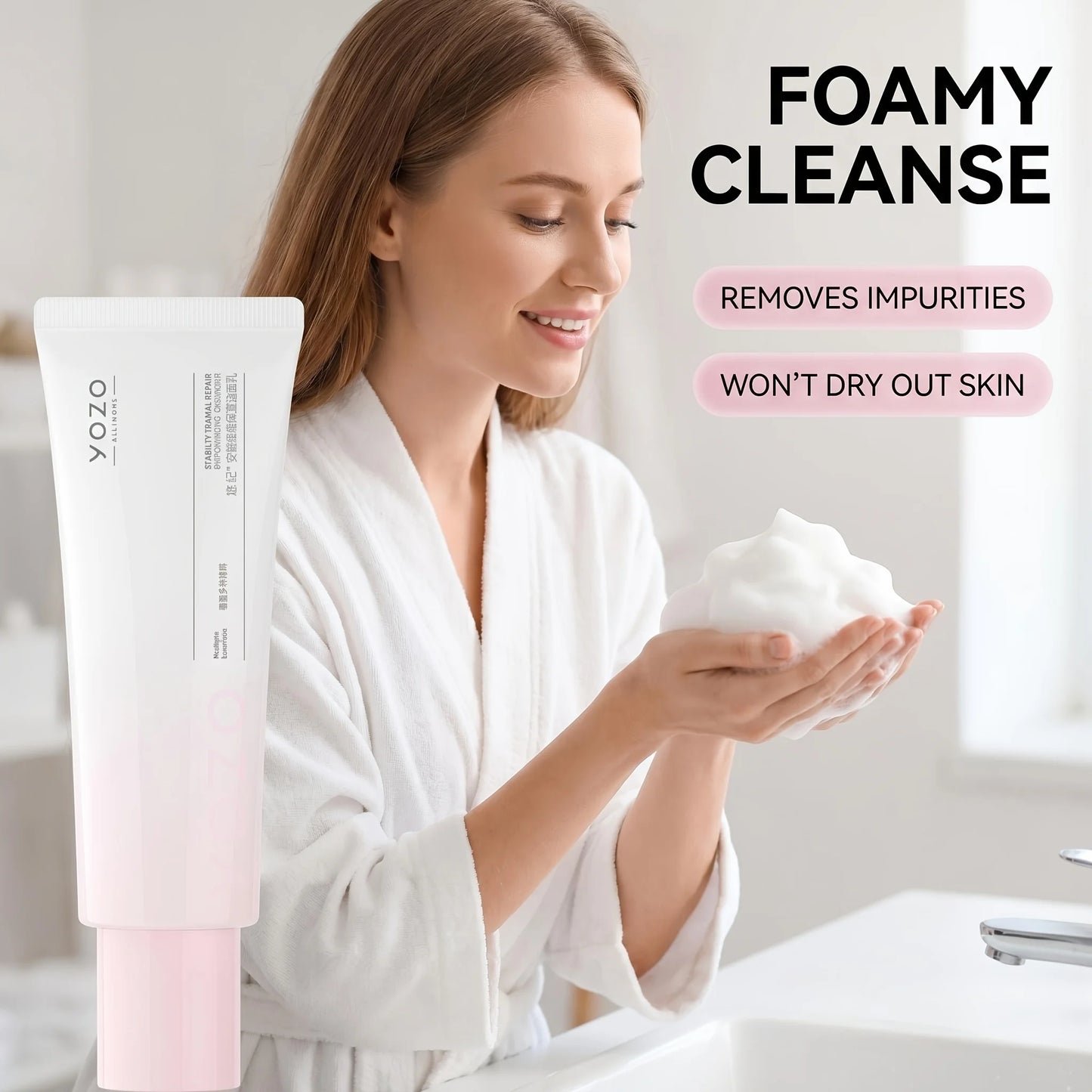 Deep Cleansing And Moisturizing Facial Skincare Duo Set