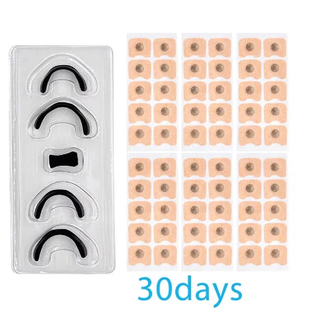 Reusable Magnetic Nasal Strips Anti Snore Breathing Aid