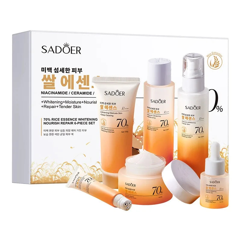 Rice Moisturizing Anti Wrinkle Face Kit For All Skin Types