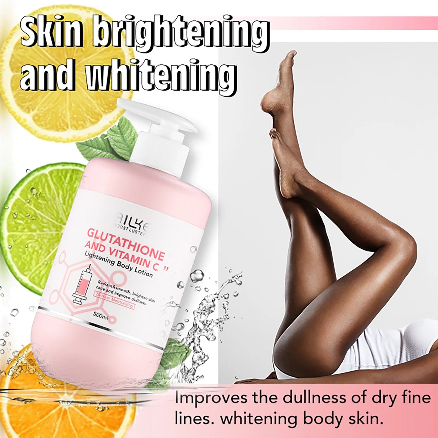 AILKE Glutathione Vitamin C Kit Whitening Lotion Moisturizing Cream