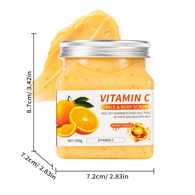 Coffee And Fruit Body Exfoliating Scrub For Dead Skin Removal