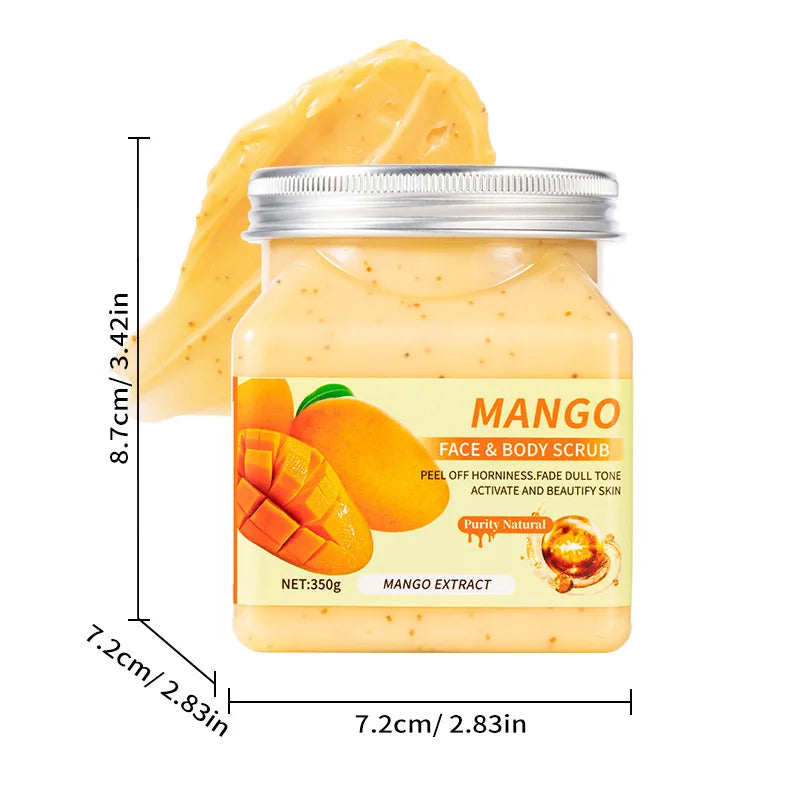 Coffee And Fruit Body Exfoliating Scrub For Dead Skin Removal