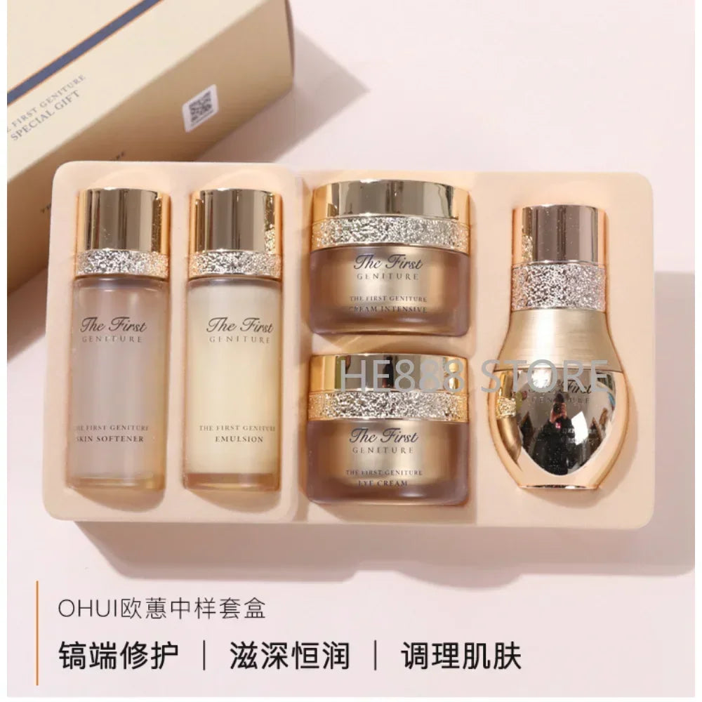 Ohui Anti Wrinkle Repairing And Nourishing Face Cream Set