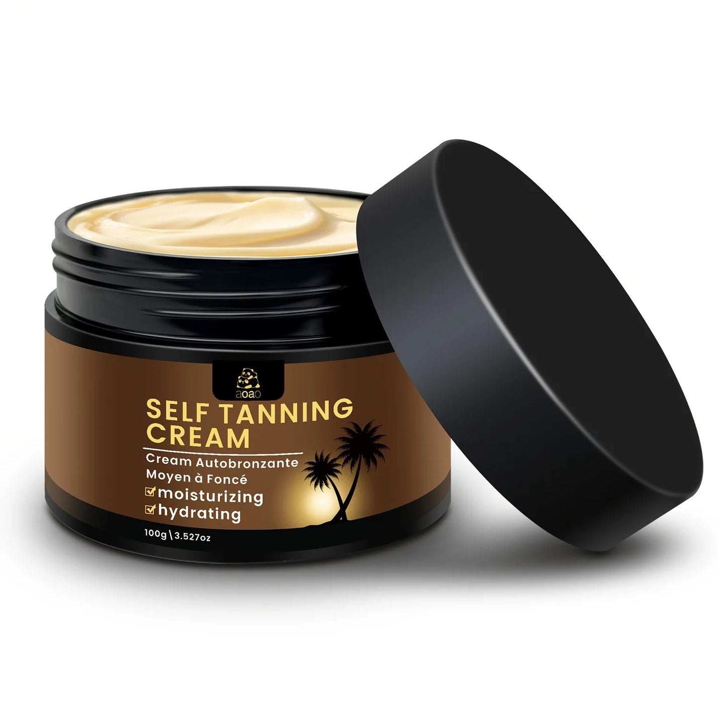 Aoao Self Tanning Firm Cream With Aloe And Coconut Moisturizer