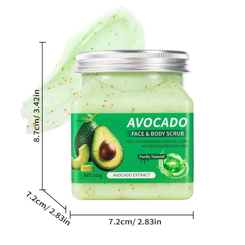 Coffee And Fruit Body Exfoliating Scrub For Dead Skin Removal