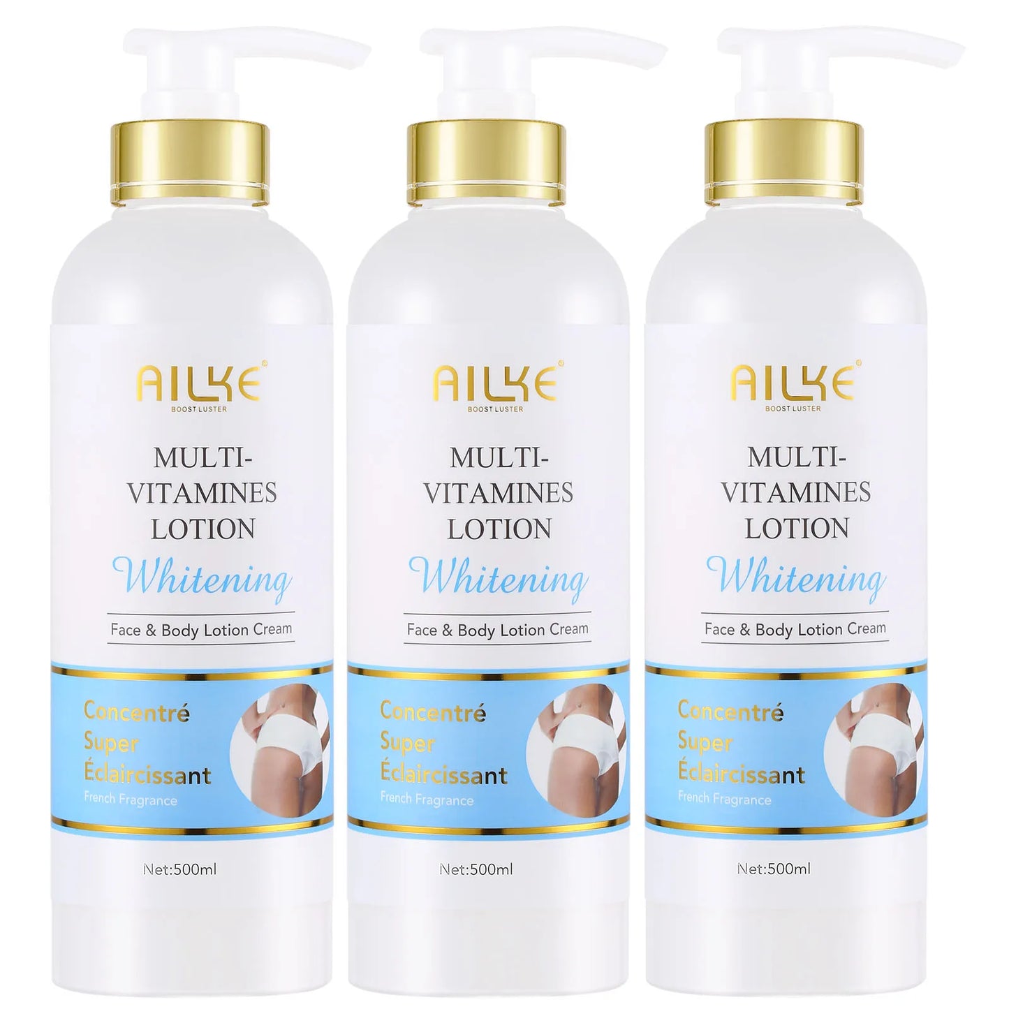 Ailke Multi Vitamin Whitening And Moisturizing Body Lotion
