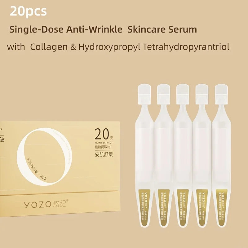 Collagen Firming Face Serum Moisturizing Anti Aging Travel Pack