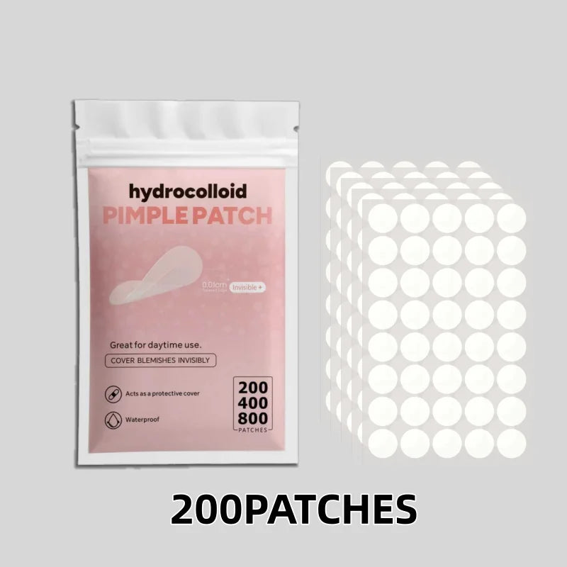 Invisible Acne Patch Set with Hydrocolloid Stickers for Pimple