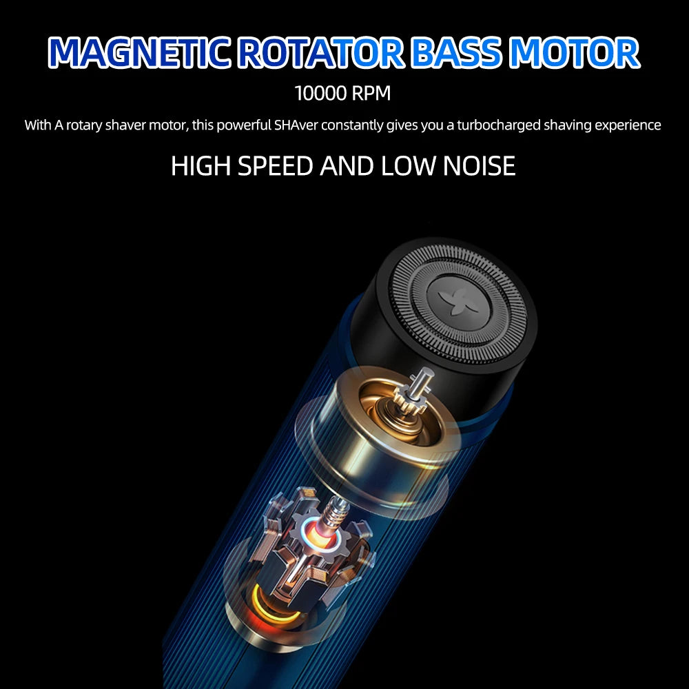 Men's Mini Electric Shaver Rechargeable Razor Epilator