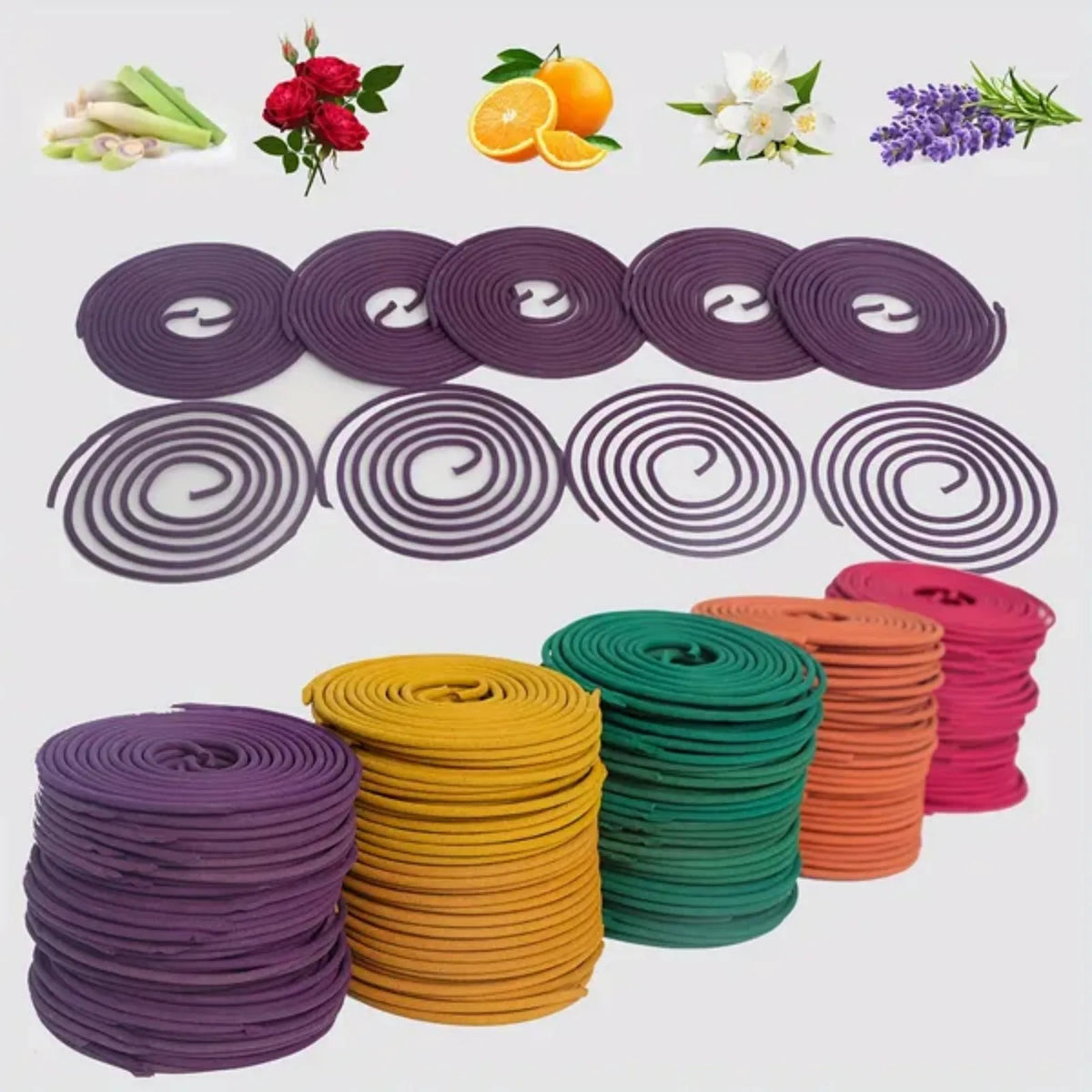 Aromatherapy Spiral Incense Coils For Yoga Meditation And Relaxation