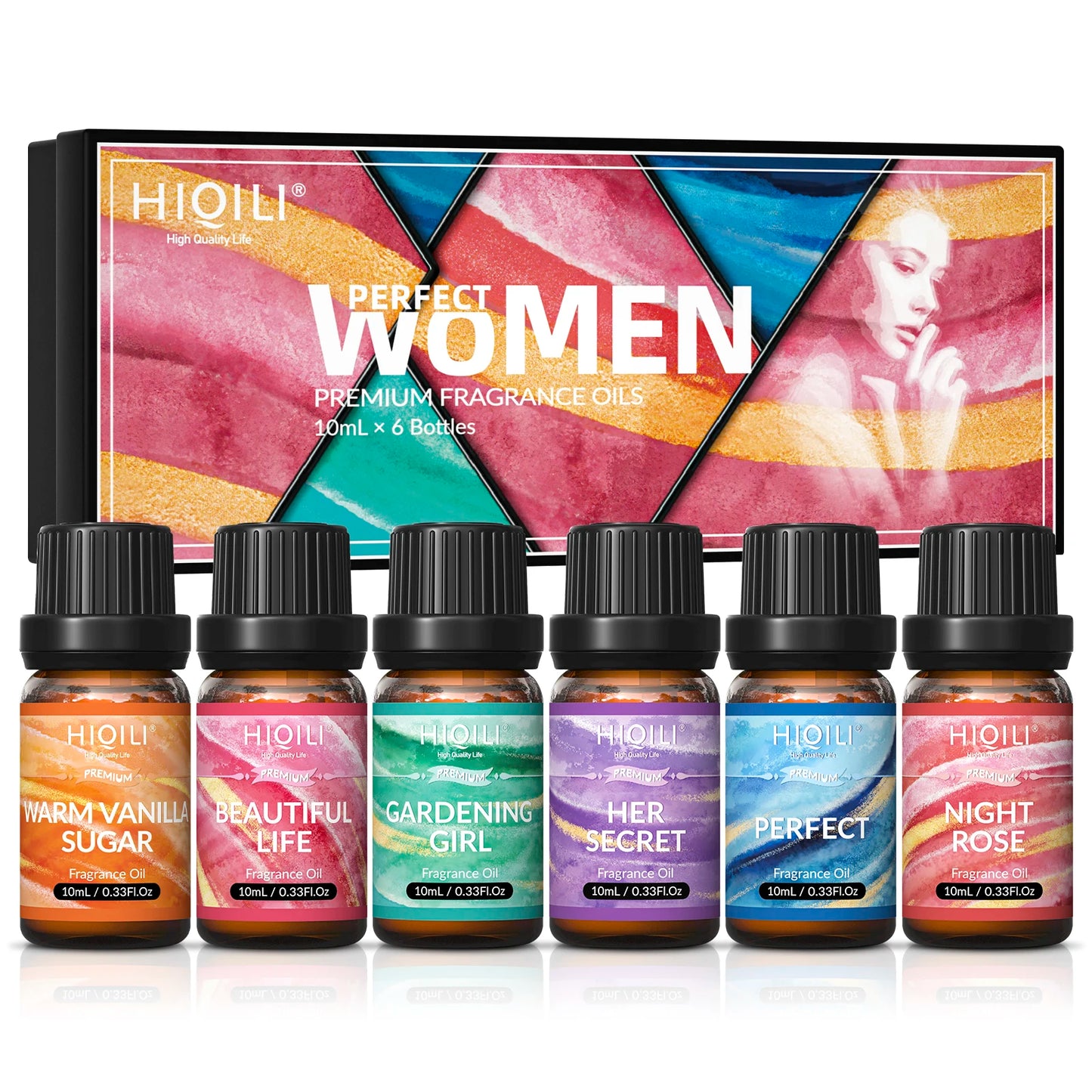 HIQILI Fragrance Oil Set For Diffuser DIY Candles Soap Making
