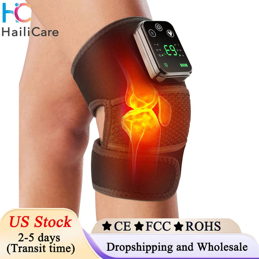 Hailicare 3 In 1 Cordless Thermal Knee Shoulder Massager