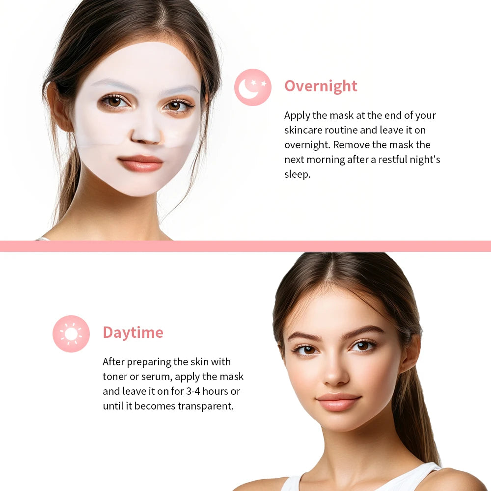 Ibcccndc Overnight Sleeping Facial Mask Deep Hydrating Skin Repair