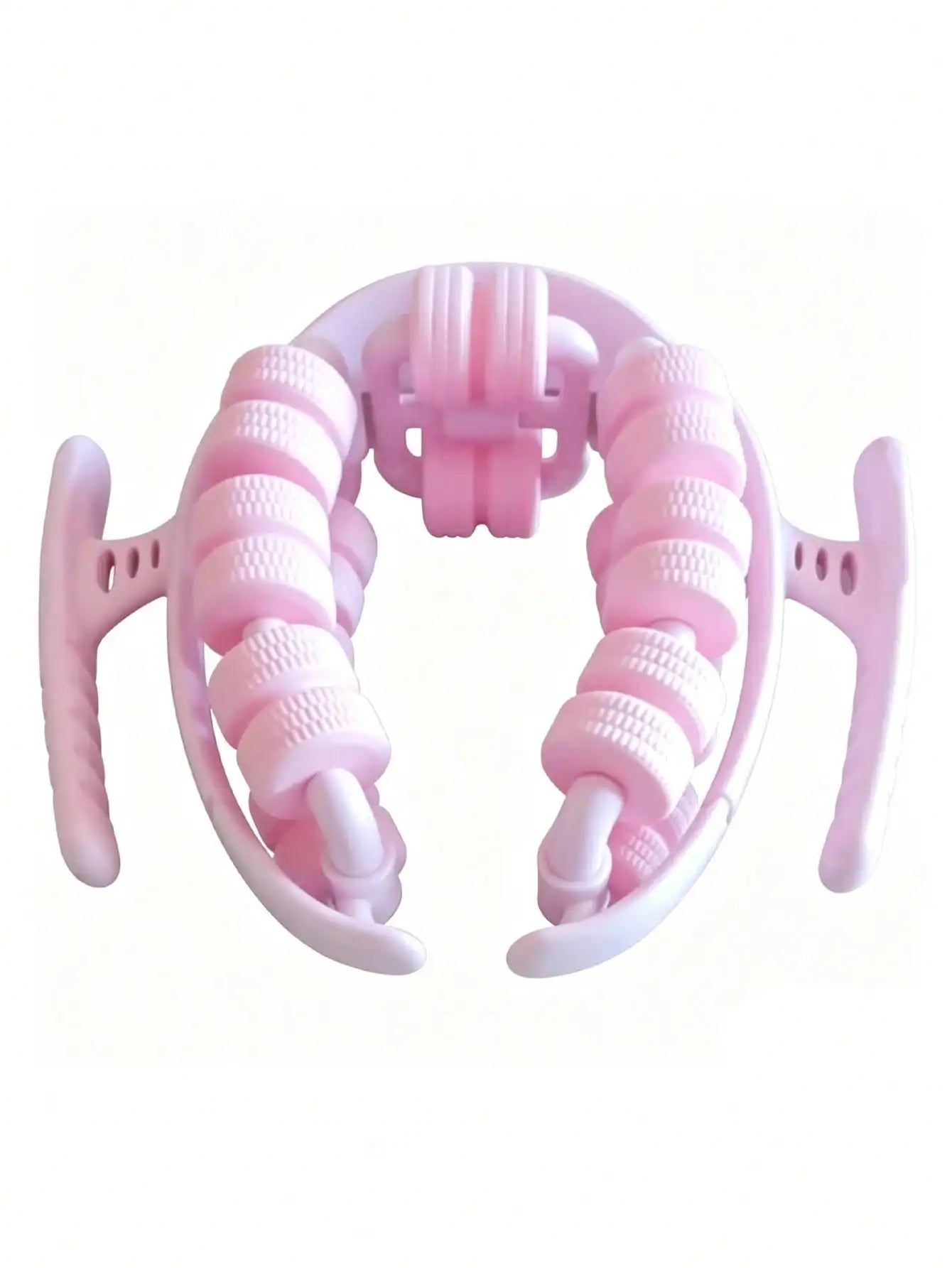 Premium Yoga Leg Ring Clamp With 28 Rollers For Massage