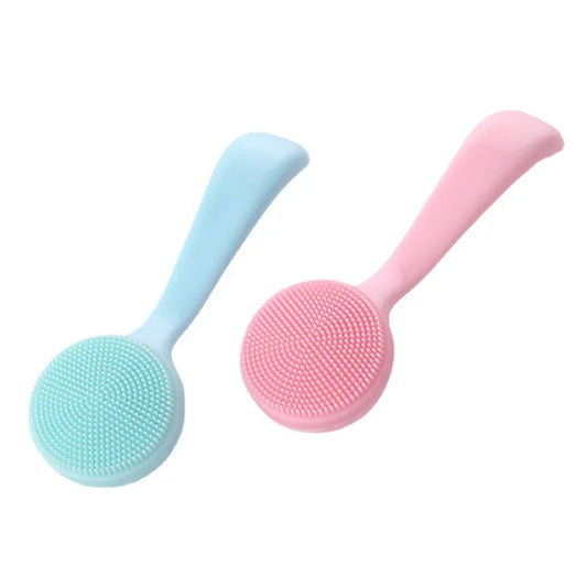 Soft Silicone Facial Cleansing Brush Makeup Blackhead Remover