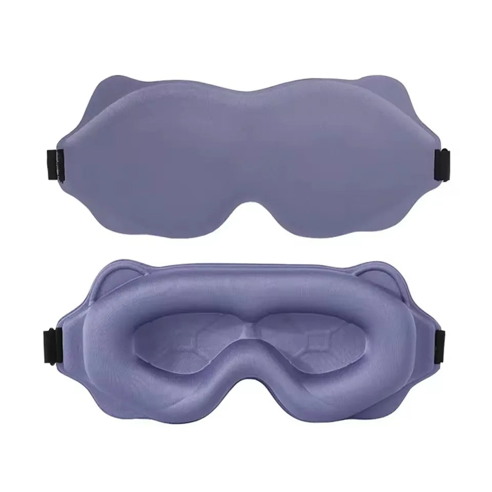 3D Contoured Sleeping Mask Light Blocking Eye Cover For Travel