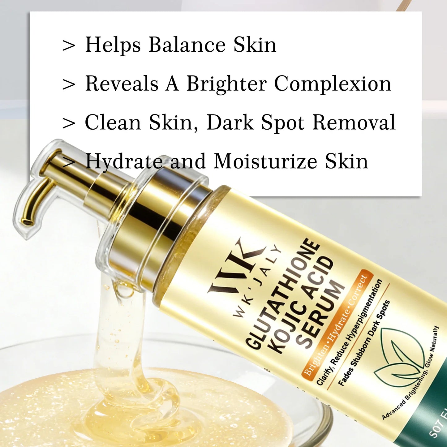 Wk Jaly Lightening Skin Care Kit For Acne And Spot Removal Treatment
