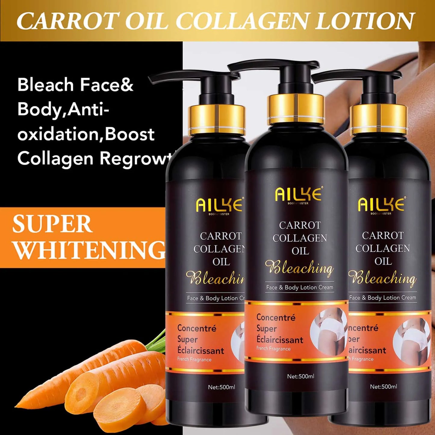 AILKE Collagen 5 In 1 Skincare Kit For Radiant Face