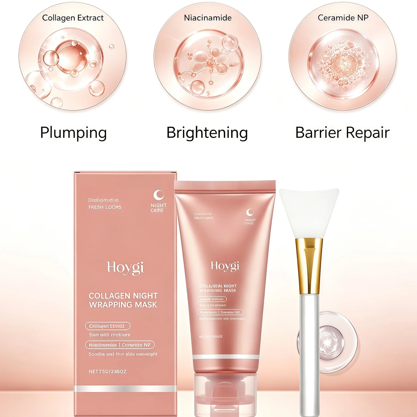 Collagen Peel Off Mask With Niacinamide And Ceramides