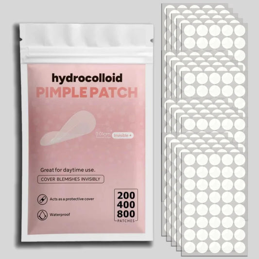 Invisible Acne Patch Set with Hydrocolloid Stickers for Pimple
