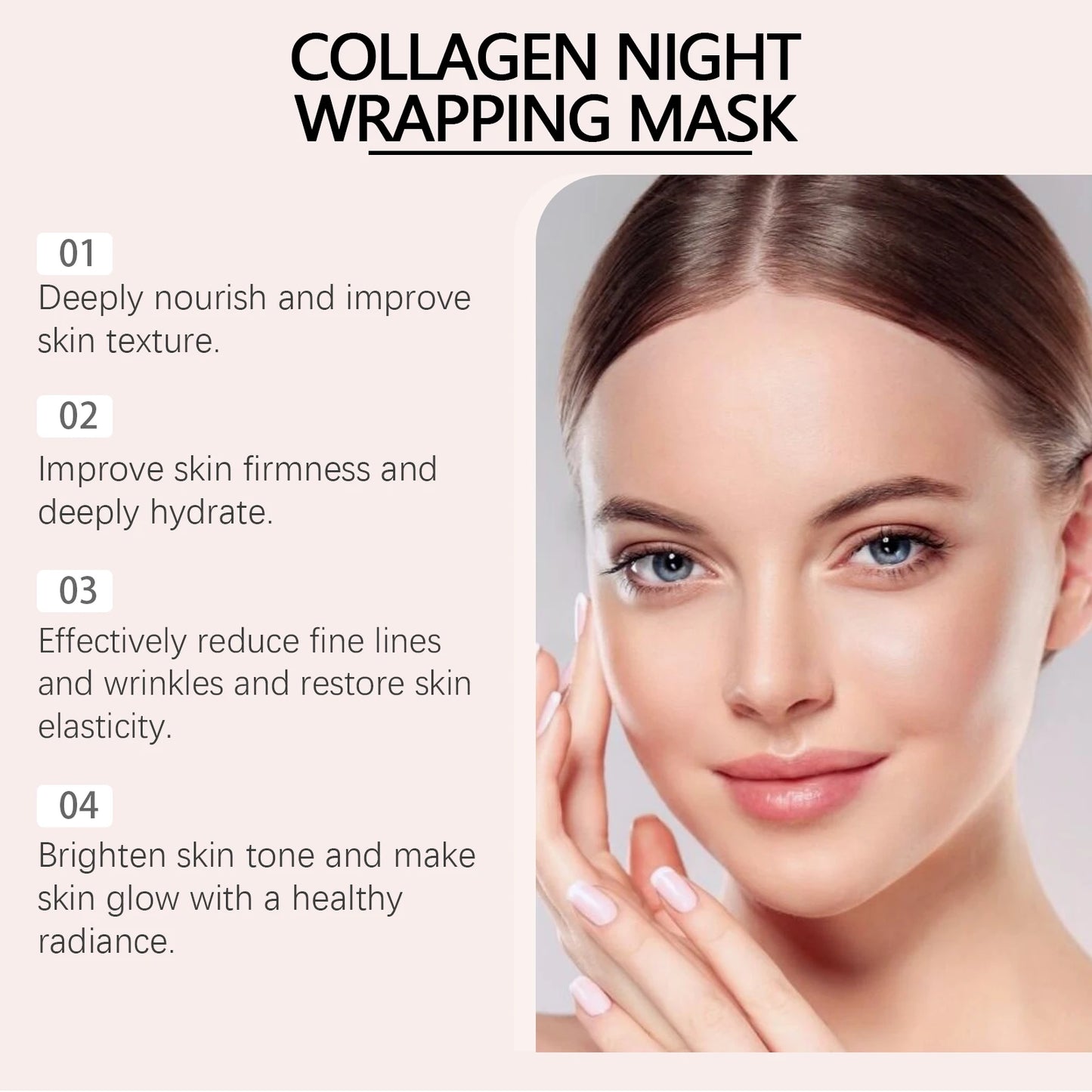 Collagen Peel Off Mask With Niacinamide And Ceramides