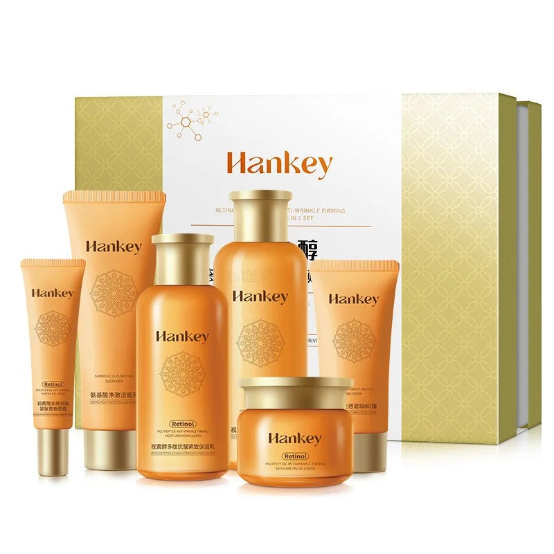 Polypeptide Moisturizing Anti Wrinkle Anti Aging Skin Care Set
