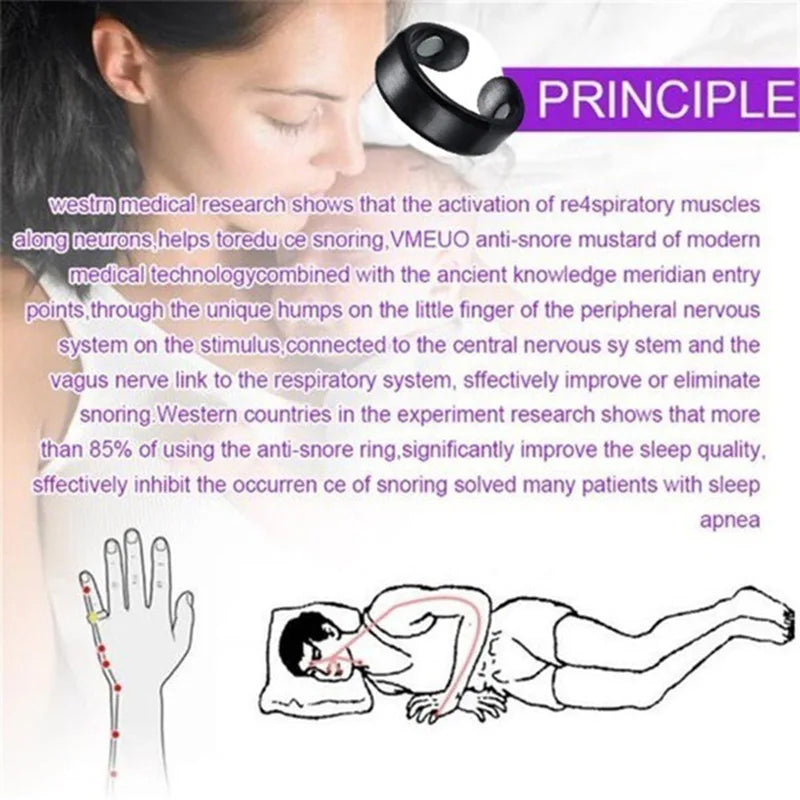 Anti Snore Acupressure Nose Clip Device For Better Sleep