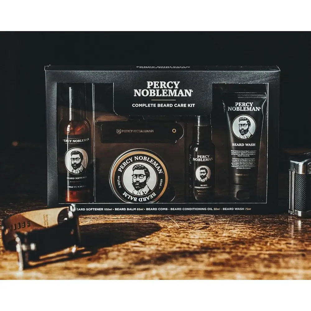 Ultimate Beard Care Kit Softening Oil Balm Wash And Comb