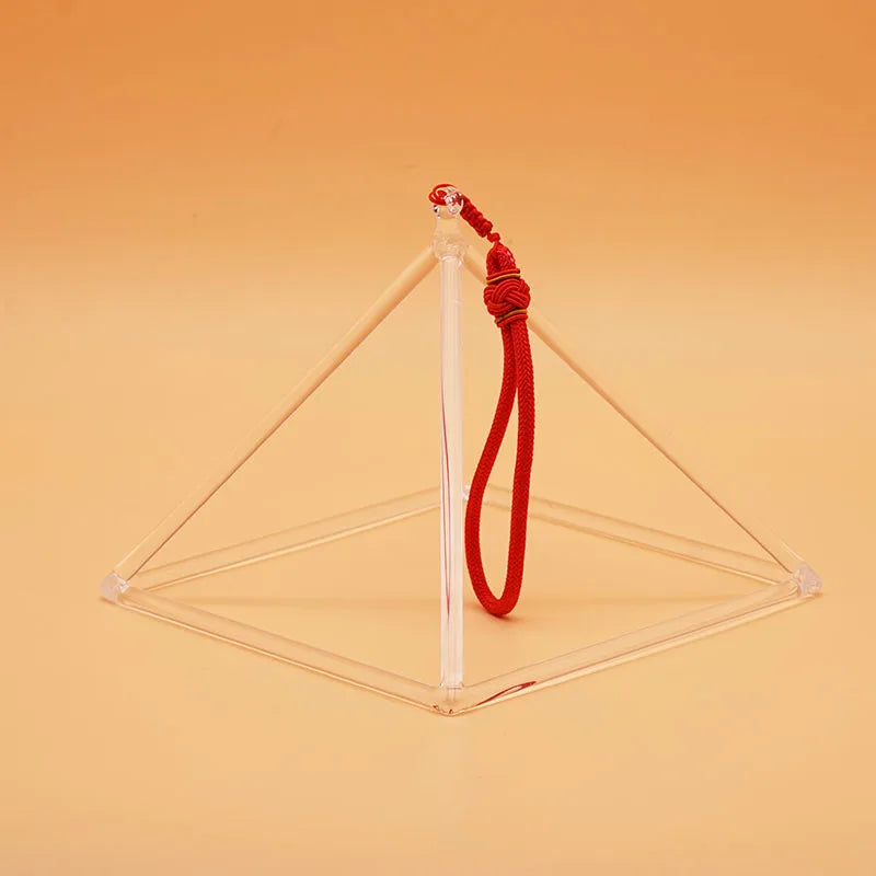 OLOMCrystal Pyramid Singing Bowl For Sound Healing Therapy