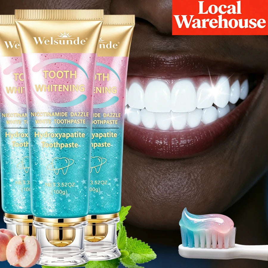 Welsunde Teeth Whitening Nicotinamide Toothpaste For Fresh Breath