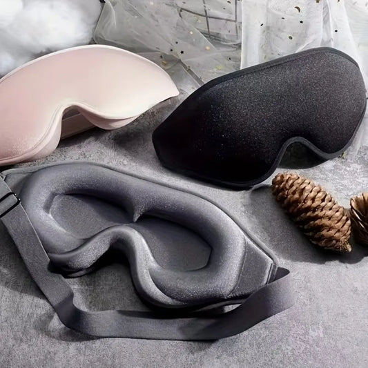 Breathable 3D Memory Foam Sleep Eye Mask For Deep Rest