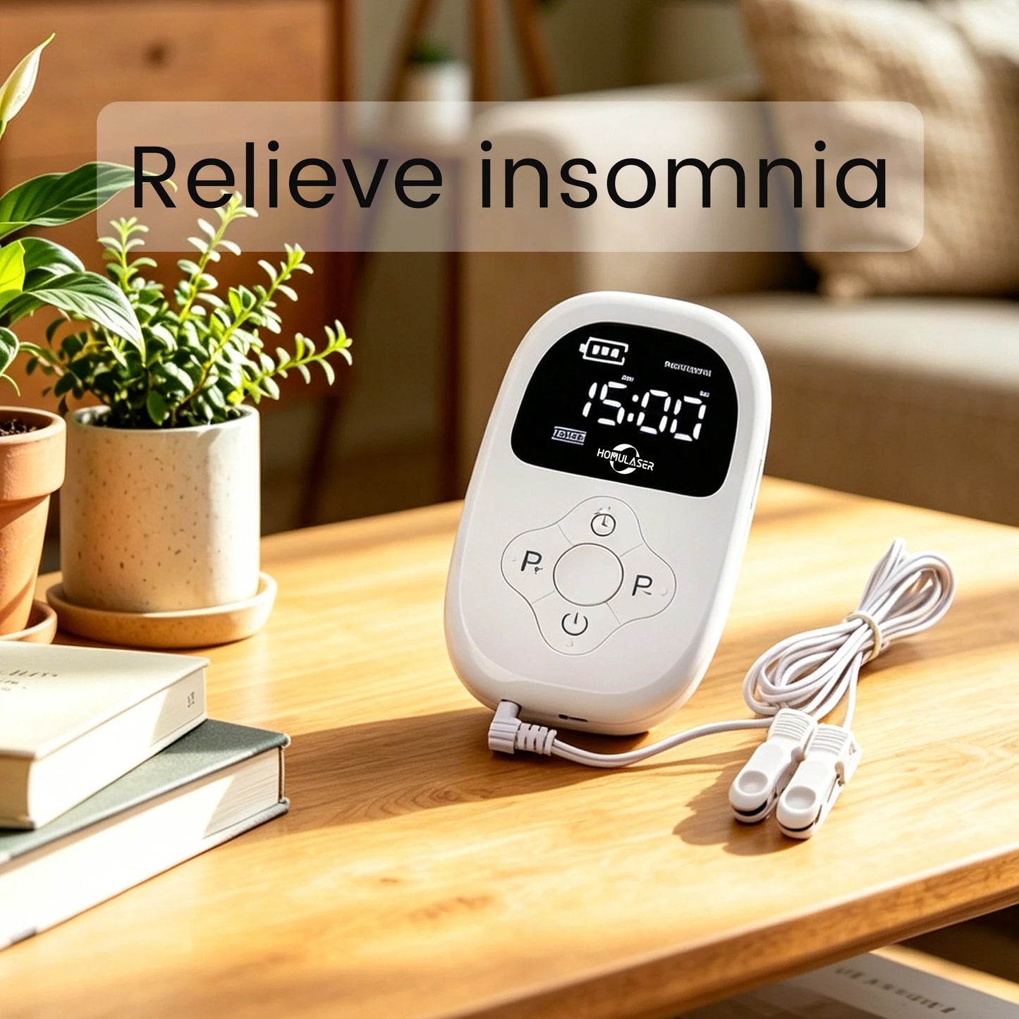 Atang Alpha Stim Cranial Electrotherapy Stimulation Sleep Aid