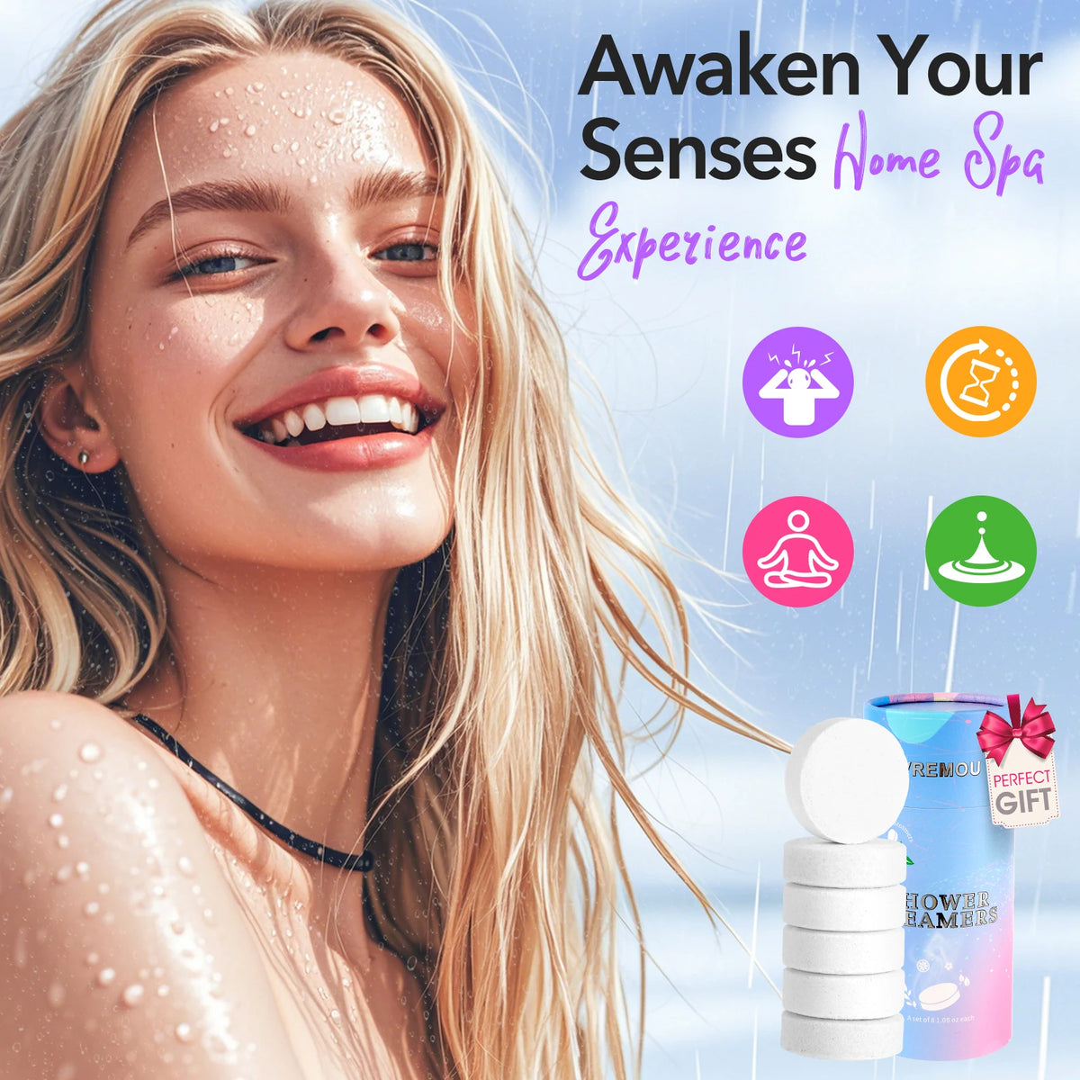 Vremou Aromatherapy Shower Steamers With Essential Oils