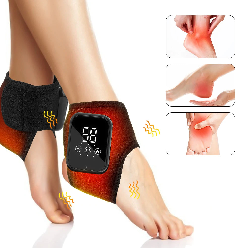 Hailicare Ankle Massager With Heat And Vibration