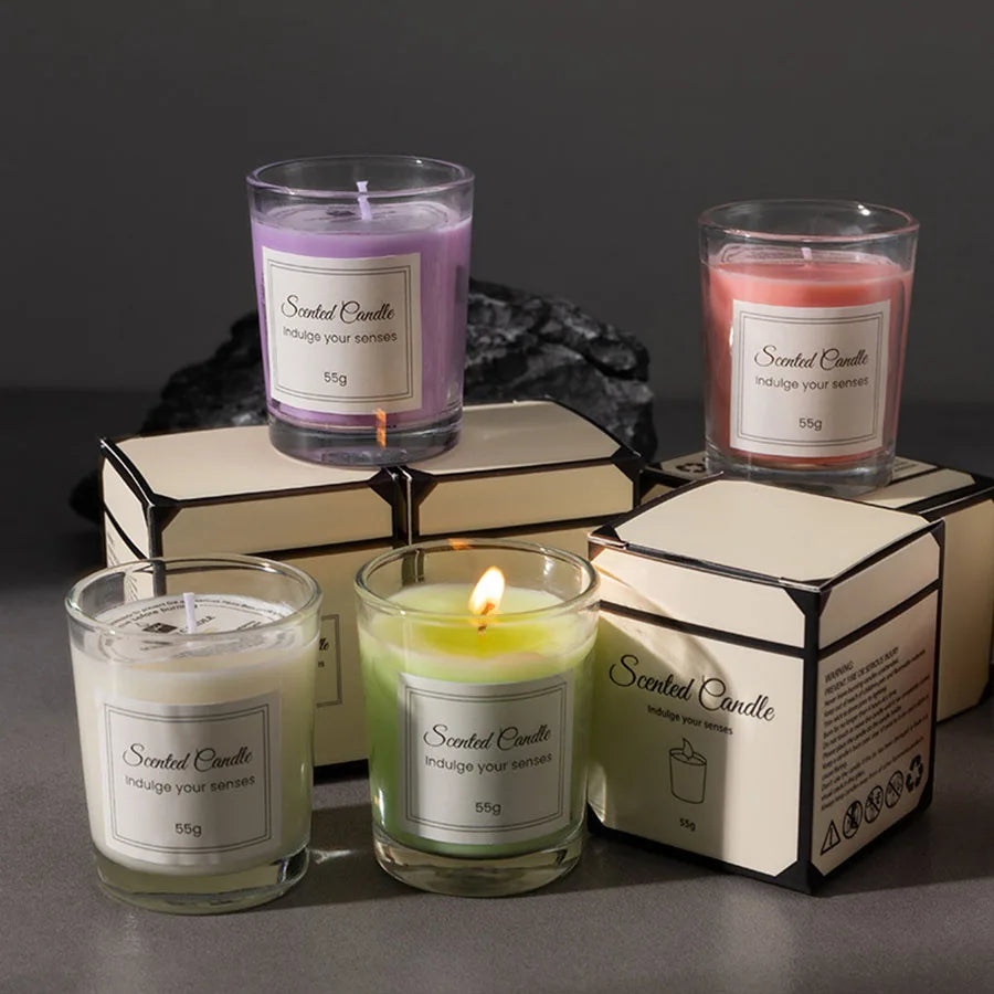 Handmade Soy Wax Aromatherapy Candle In Premium Gift Box