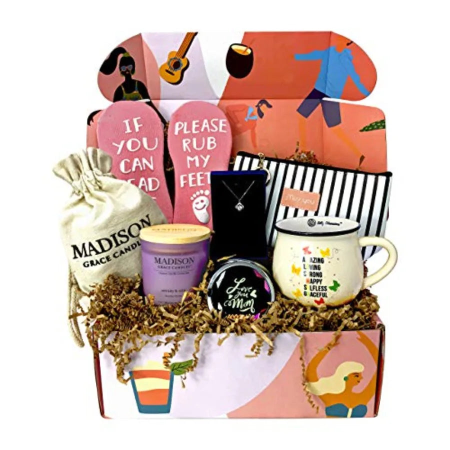 Elegant Silk Gift Box For Mothers Birthdays And Family Gatherings